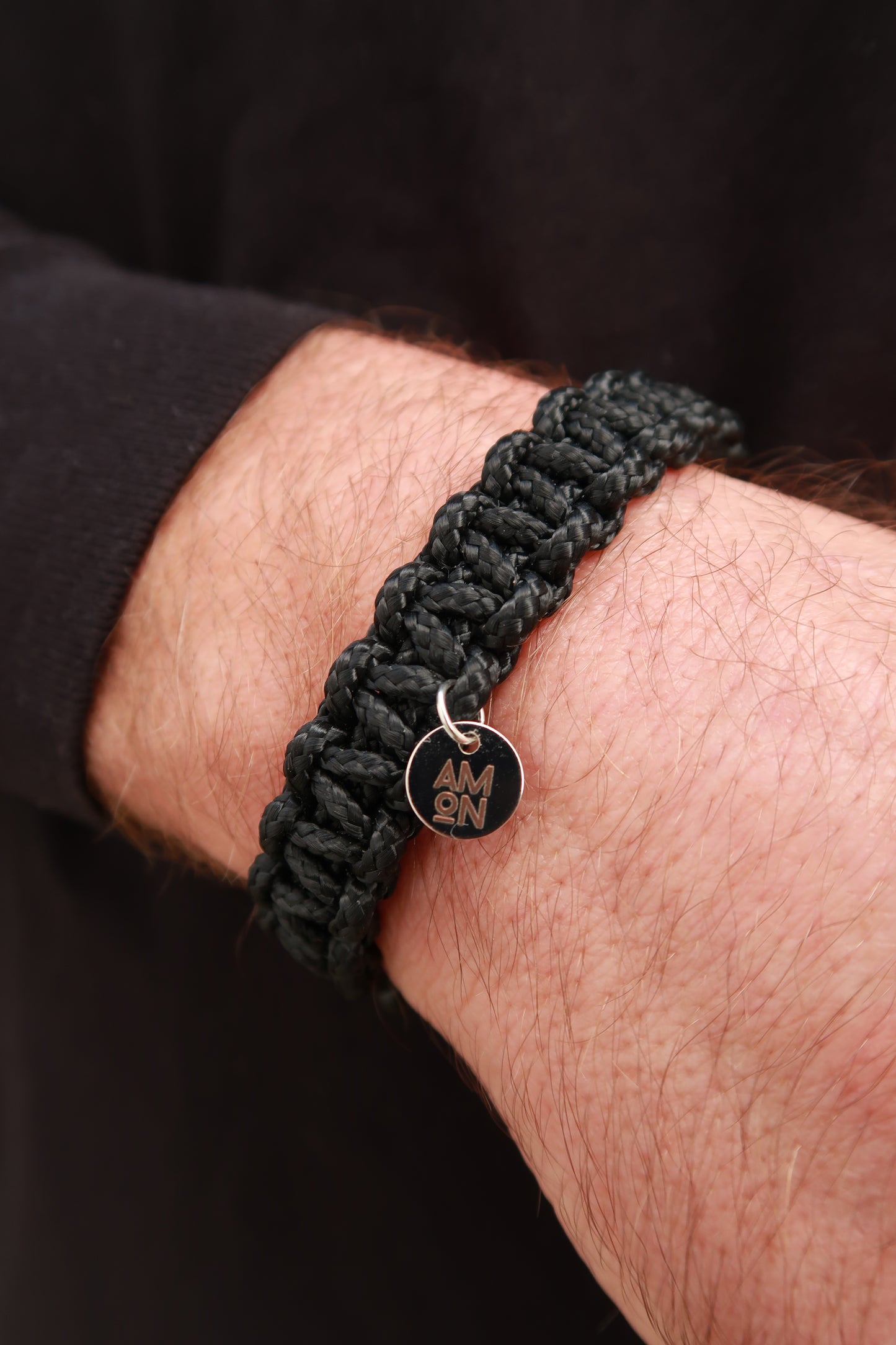 Obsidian Paracord Bracelet