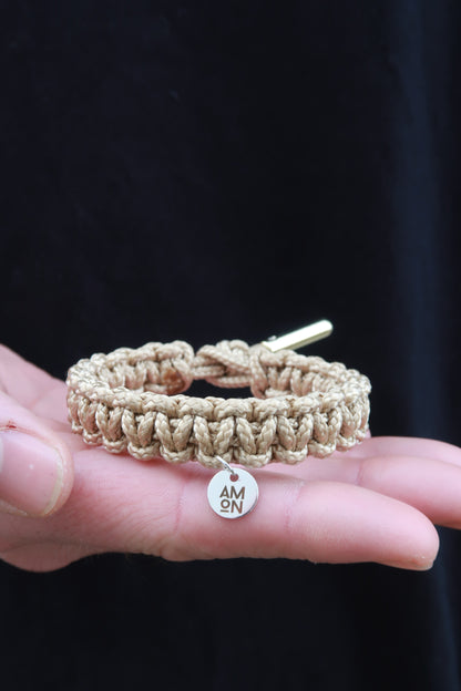 Tan Paracord Bracelet