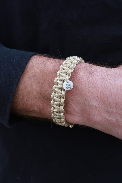 Tan Paracord Bracelet