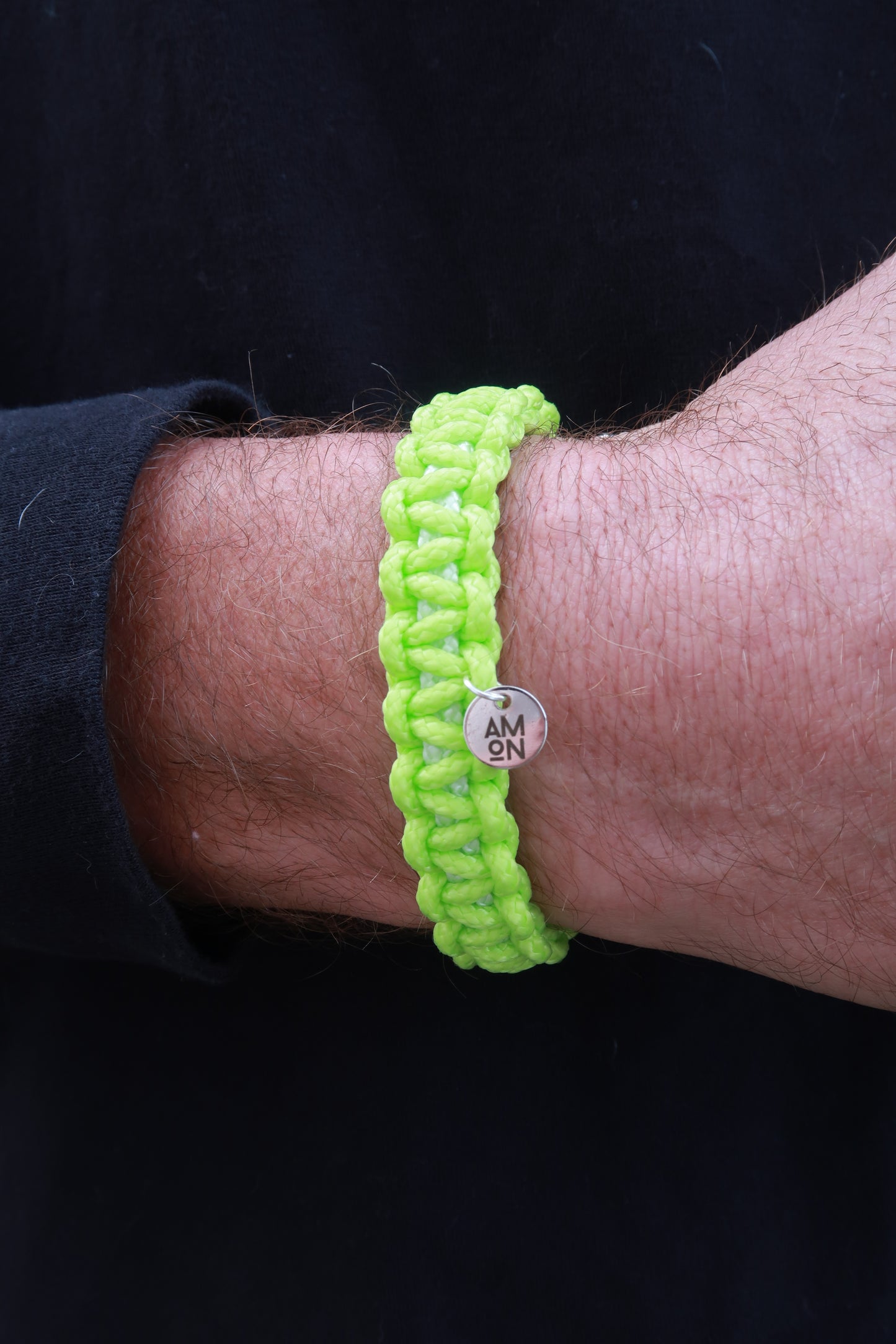 Lime Paracord Bracelet