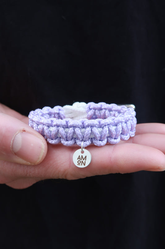 Lilac Paracord Bracelet