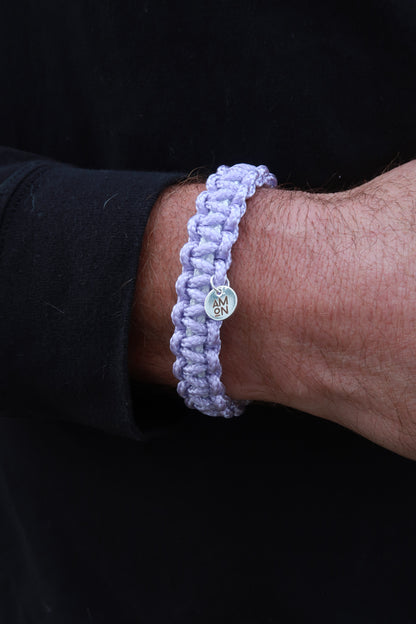 Lilac Paracord Bracelet