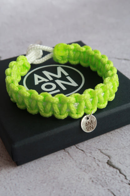 Lime Paracord Bracelet