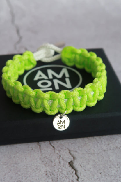 Lime Paracord Bracelet