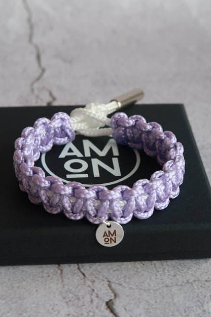 Lilac Paracord Bracelet