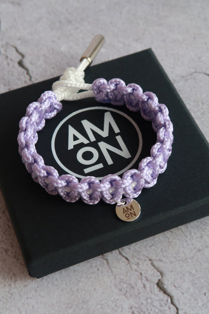 Lilac Paracord Bracelet